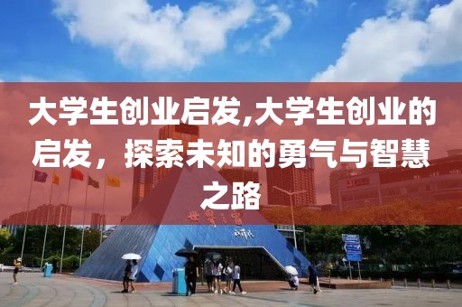 大学生创业启发,大学生创业的启发，探索未知的勇气与智慧之路