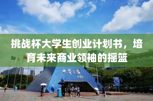 挑战杯大学生创业计划书，培育未来商业领袖的摇篮