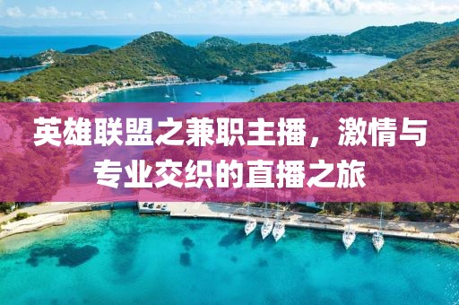 英雄联盟之兼职主播，激情与专业交织的直播之旅