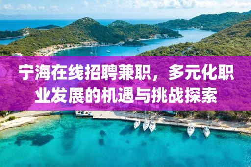 宁海在线招聘兼职，多元化职业发展的机遇与挑战探索