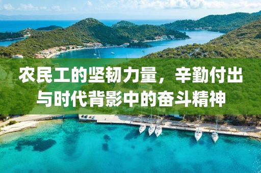 农民工的坚韧力量，辛勤付出与时代背影中的奋斗精神